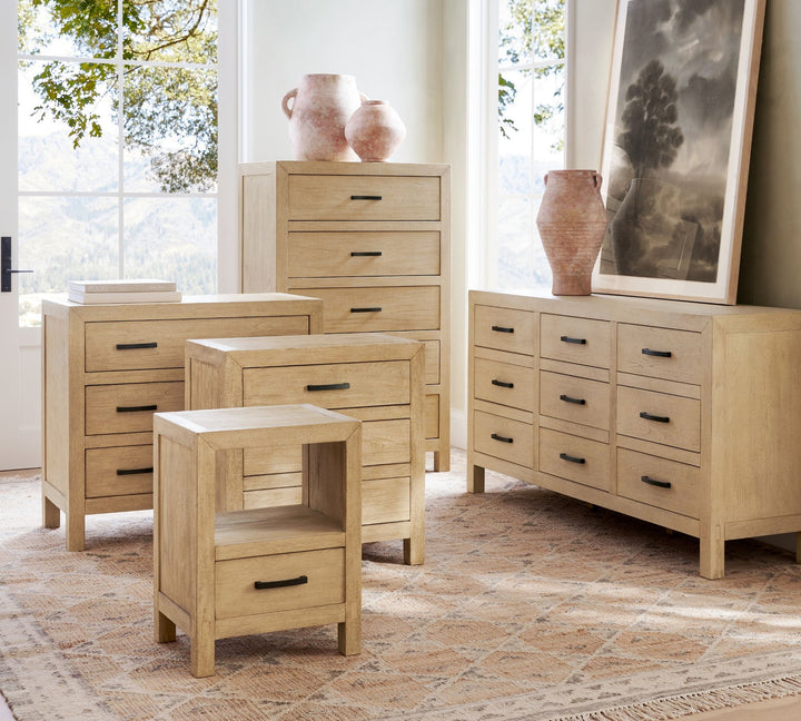 Linwood 5 Drawer Tall Dresser 34"