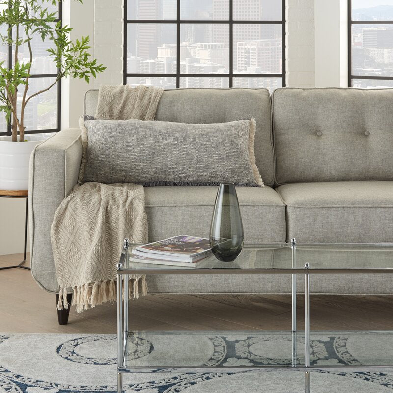 Heimbach Cotton Lumbar Pillow Cover With Insert-30"x14"