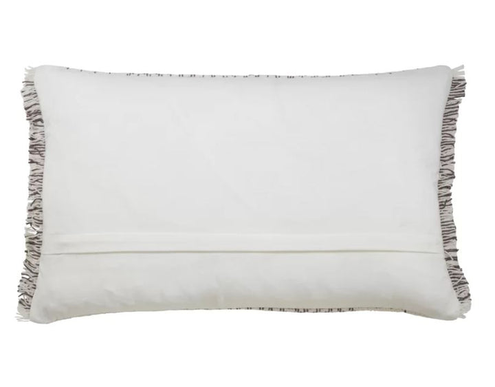 Bindera Cotton Lumbar Pillow Cover With Insert-24''x17''