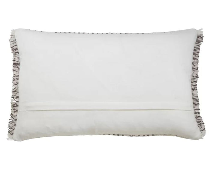 Bindera Cotton Lumbar Pillow Cover With Insert-24''x17''