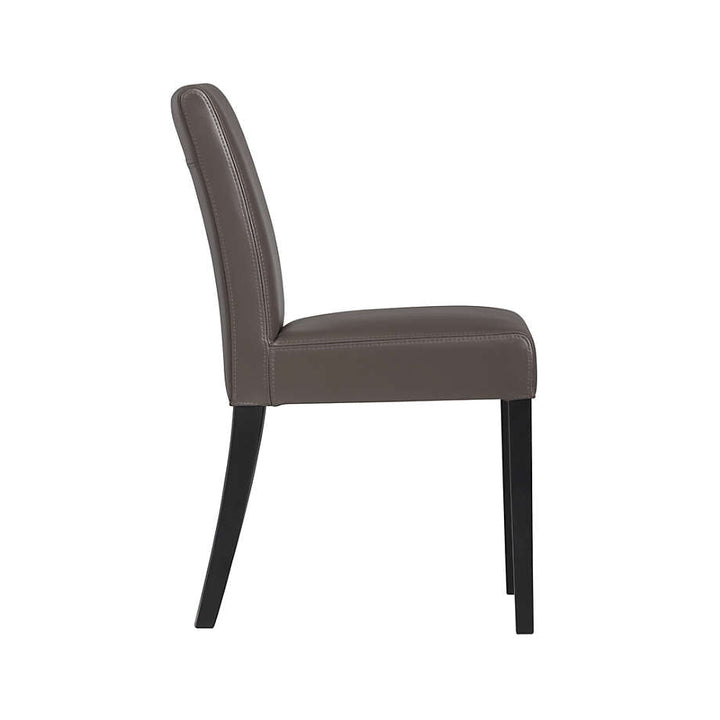 Lowe Smoke Leather Dining Chair
