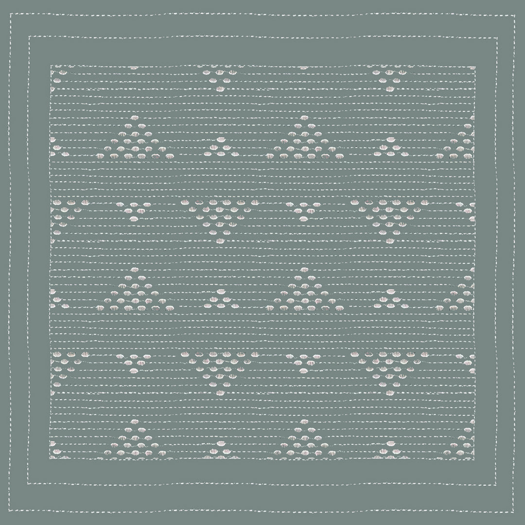 Ivette Square Cotton Pillow Cover With Insert