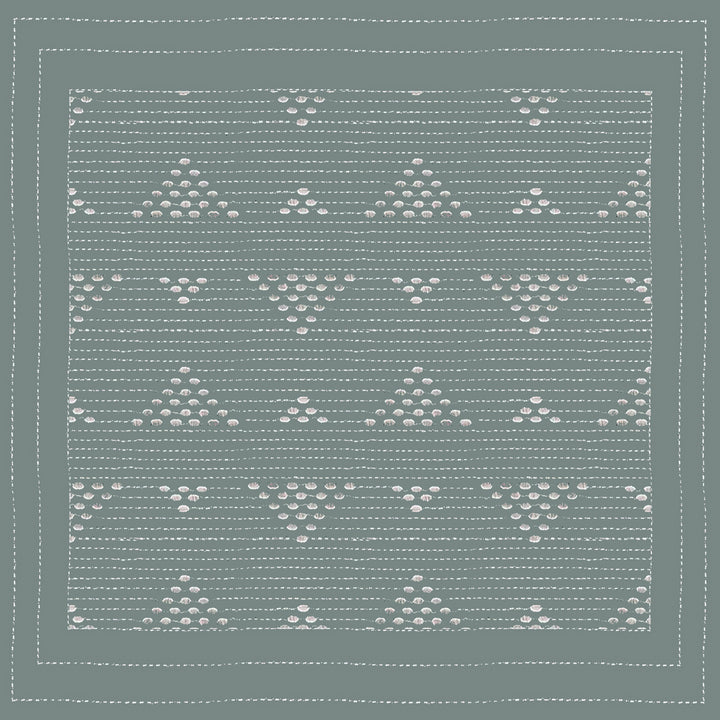 Ivette Square Cotton Pillow Cover With Insert