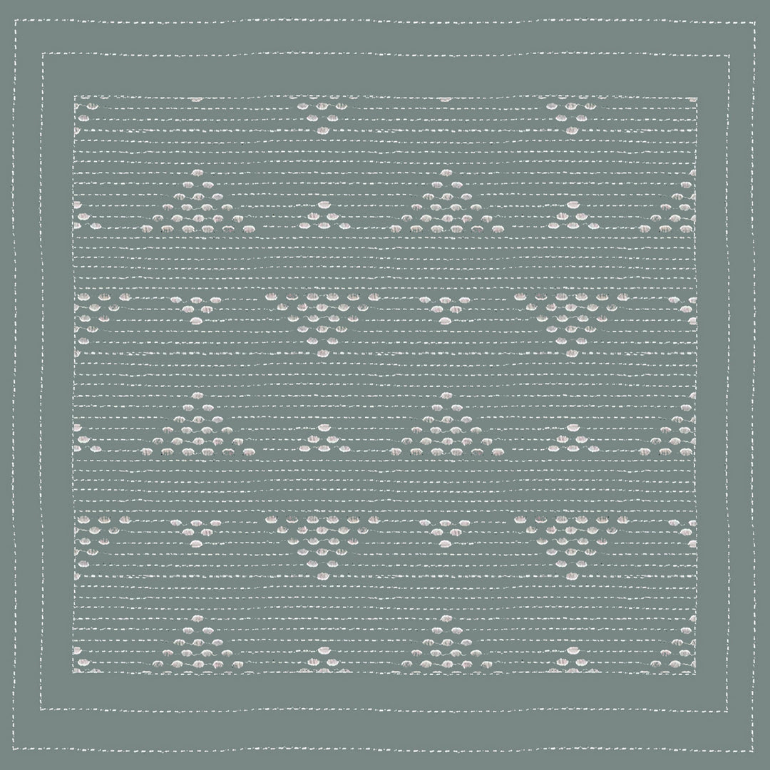 Ivette Square Cotton Pillow Cover With Insert