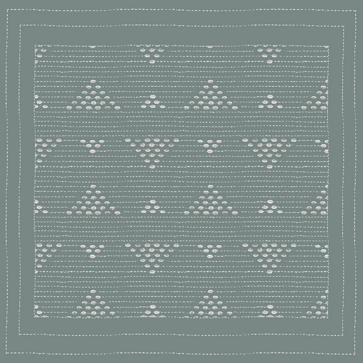 Ivette Square Cotton Pillow Cover With Insert