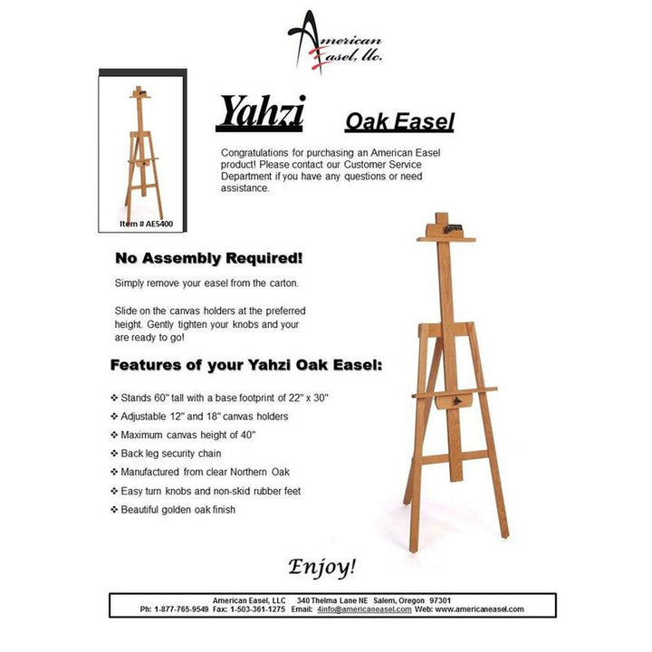 Yazhi Folding H Frame Easel