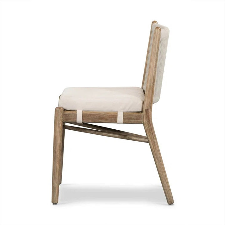Josu Eucalyptus Outdoor Dining Side Chair