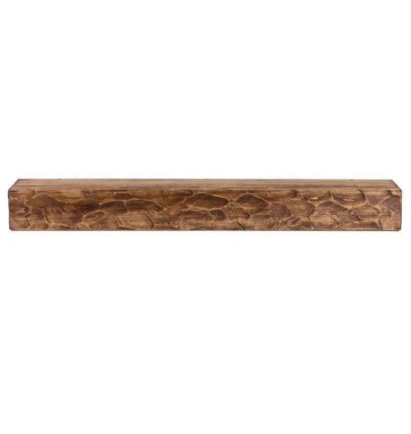 Rough Hewn Fireplace Shelf Mantel