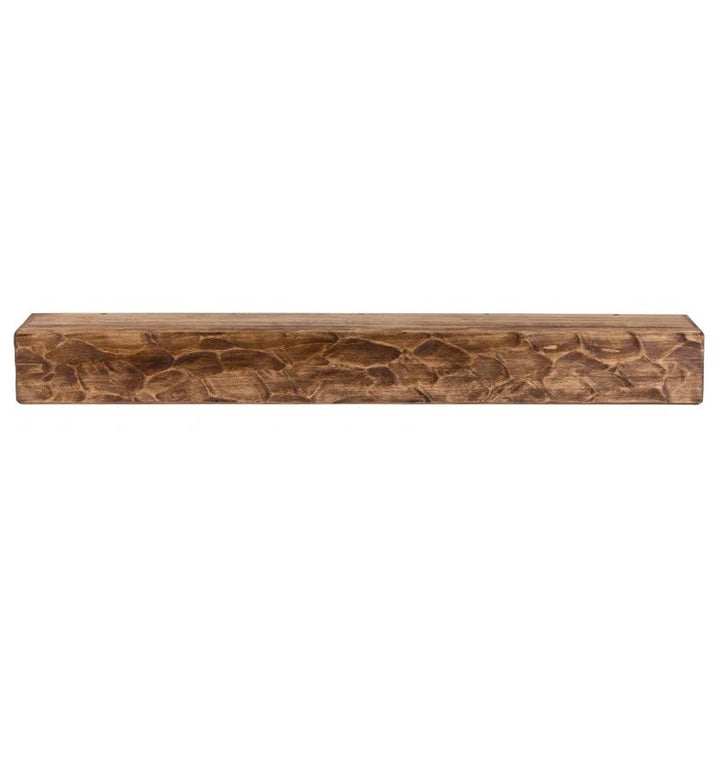 Rough Hewn Fireplace Shelf Mantel