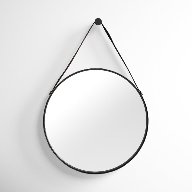 Crandall Round Accent Mirror
