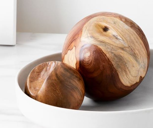 Teak Root Ball Decor - Small
