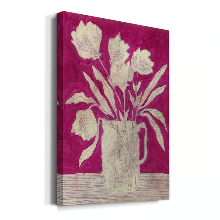 Fuchsia Arrangement II- 27"x16"