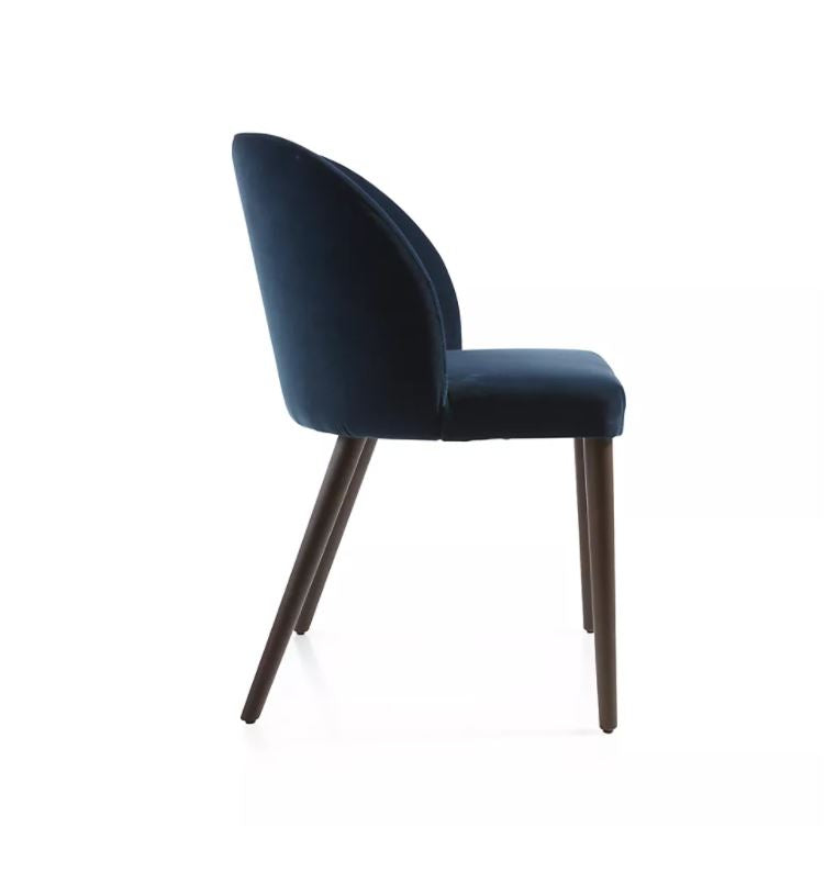 Camille Navy Velvet Dining Chair