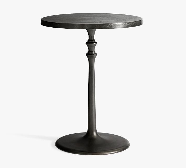 Round Metal Cocktail Table