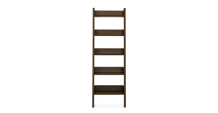 Fantol Dark Oak Narrow Bookcase