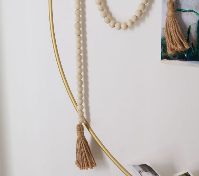 Metal Framed Round Pinboard