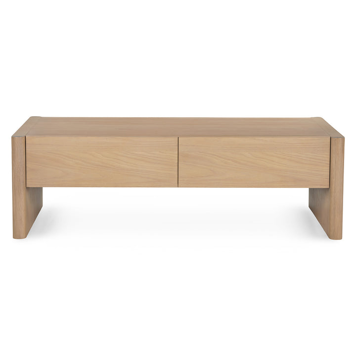 Torme White Oak Coffee Table