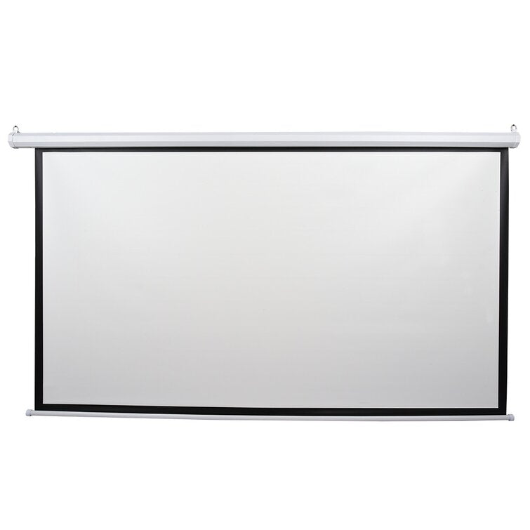 White Portable Folding Frame Projector Screen