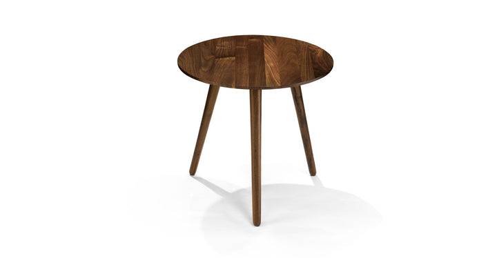 Amoeba Wild Walnut End Table