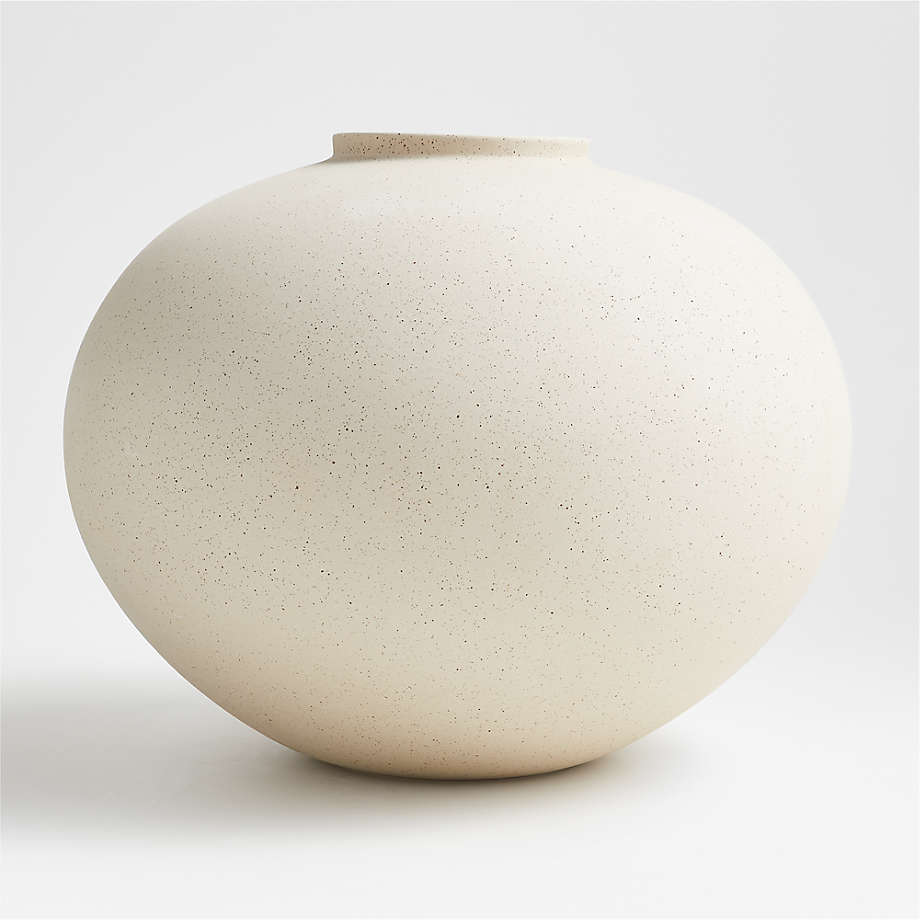 Jimena Natural Round Vase