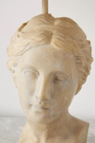 Grecian Bust Table Lamp