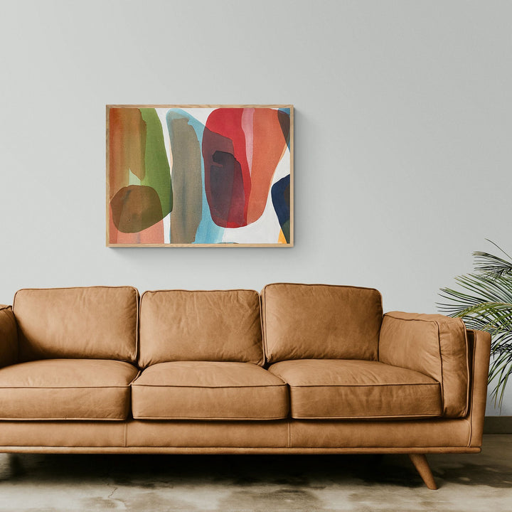 Living Colorfully IV Framed Wall Art by Alexandra Arata