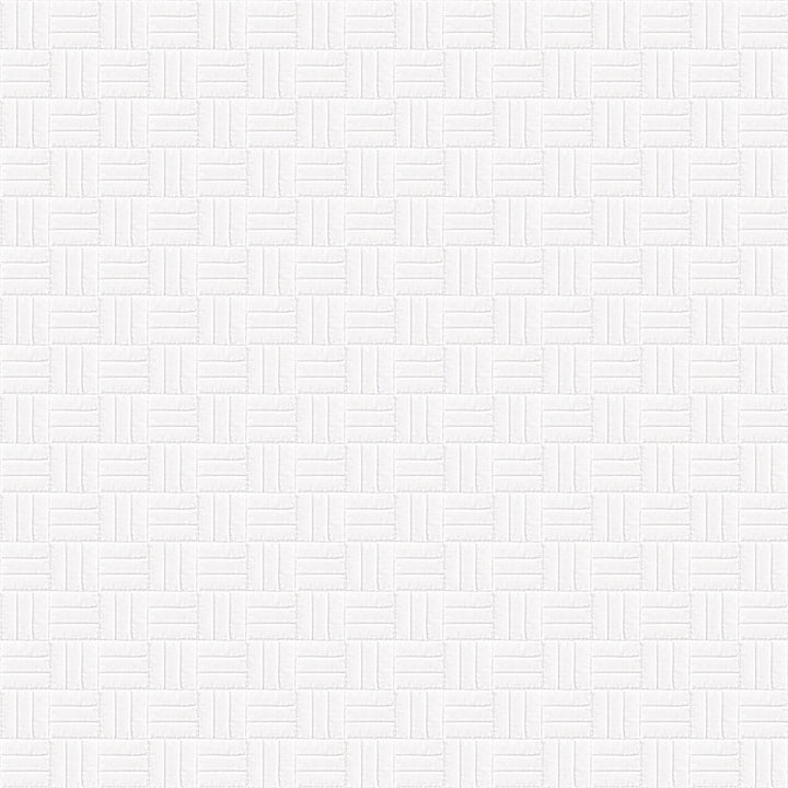 Serene Washed Organic White King Quilt