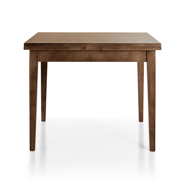 Pratico Nero Noce Extension Square Dining Table