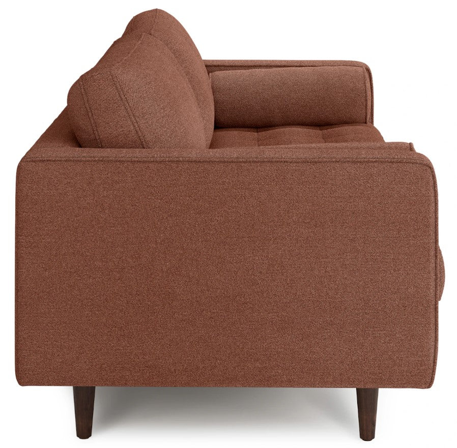 Sven 88" Tufted Sofa Ratine Oxide