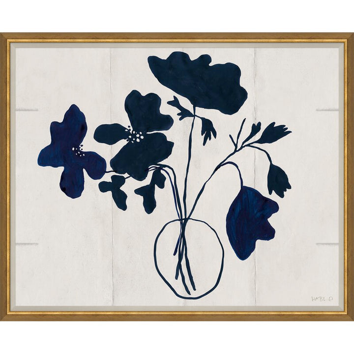Susan Hable Anemone Picture Print on Paper With Frame