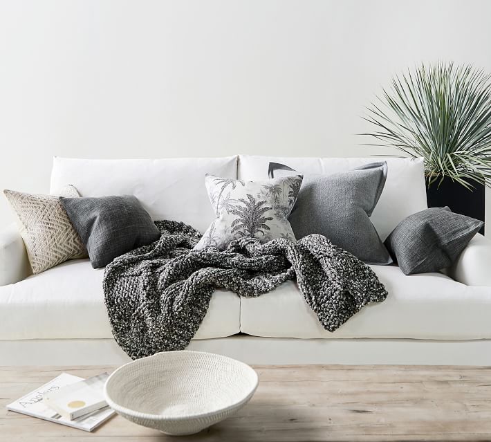 Ayden Textured Pillow Cover no insert