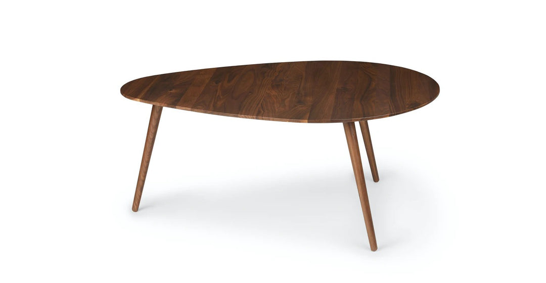 Amoeba Wild Walnut 42.5" Wide Coffee Table