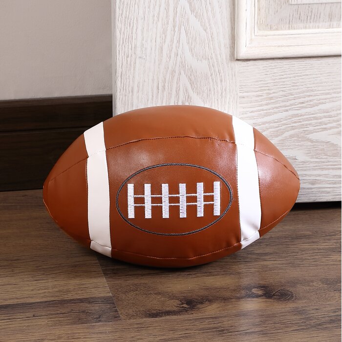 Kute Kids Sports Love Fabric Weighted Floor Stop