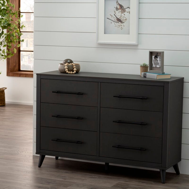 Gray Kai Drawer Double Dresser