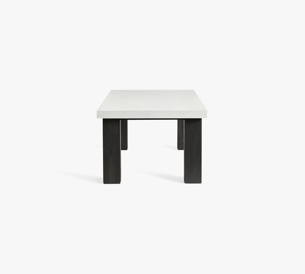 Abbott Chunky Leg Dining Table Black
