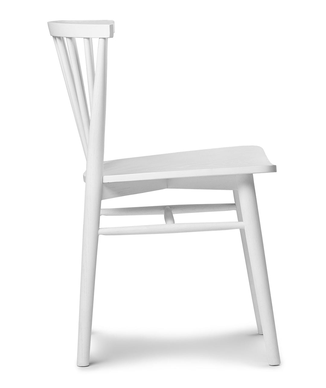 Rus White Dining Chair