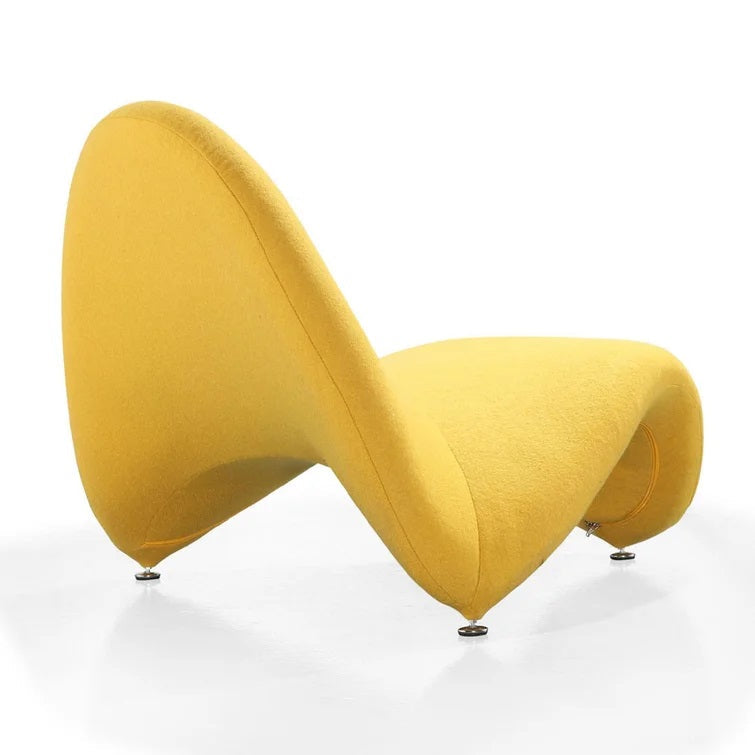 Mandel Wool Lounge Chair