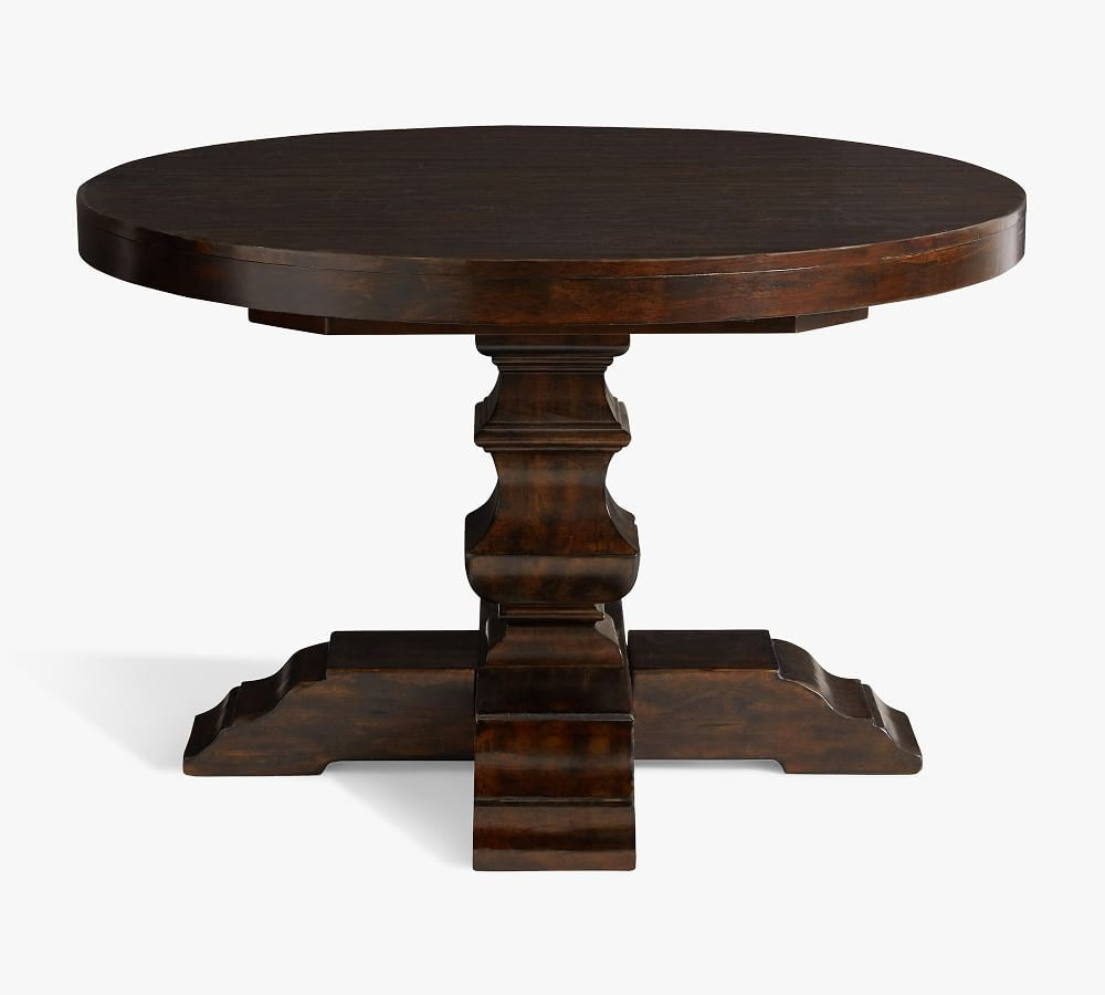 Banks Round Pedestal Extending Dining Table