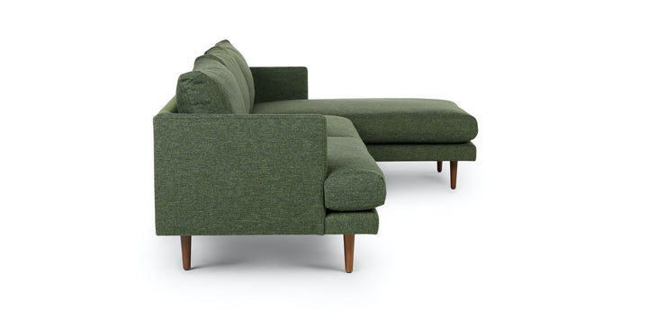 Burrard forest green right sectional