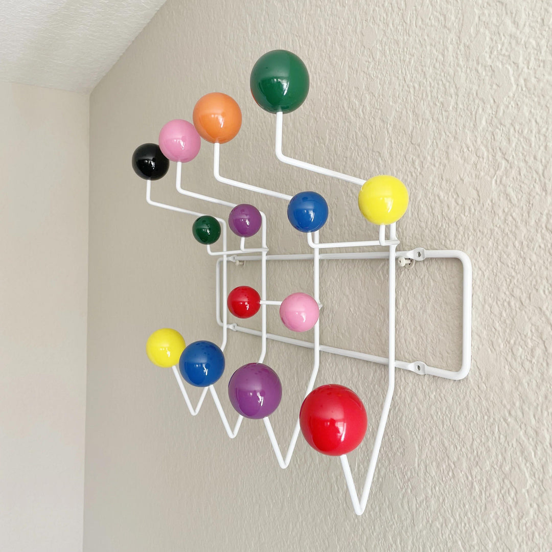 Ginsue Solid Wood 14 Hook Wall Mounted