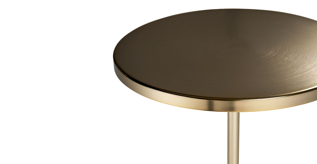 Narro Brass Side Table