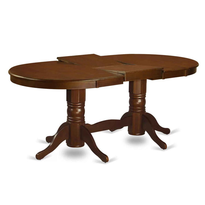 Kapteyn Extendable Oval Solid Wood Dining Table