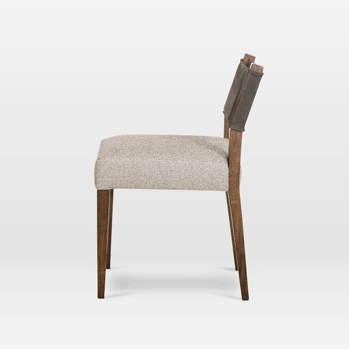 Leather Backed Dining Chair
