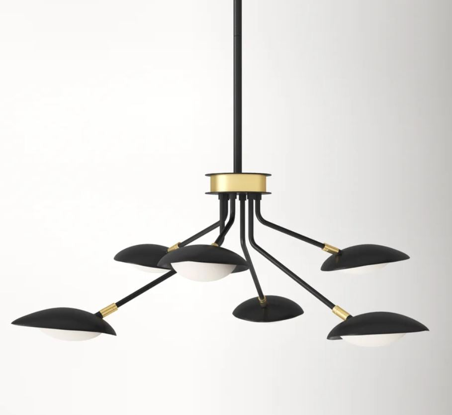 Cillian Light Sputnik Modern Linear LED Chandelier