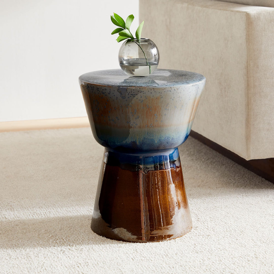 Faroe Ceramic Side Table