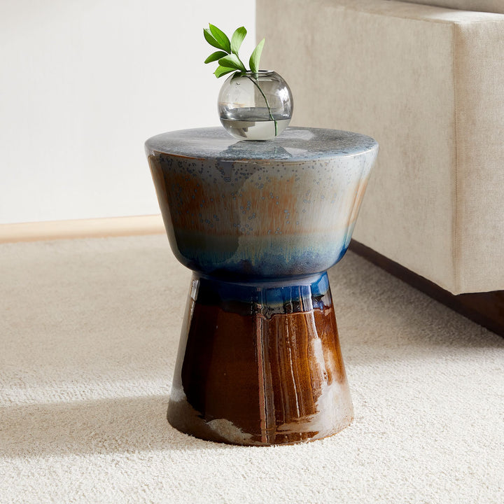 Faroe Ceramic Side Table