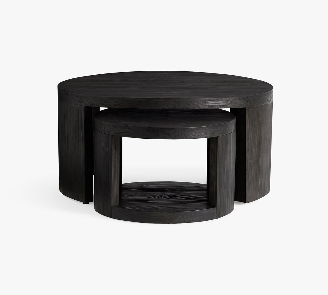 Folsom Round Nesting Coffee Tables Small