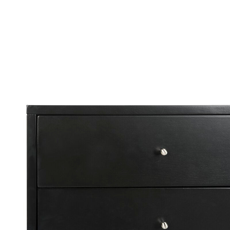 Debriana 2 Drawer Metal Nightstand