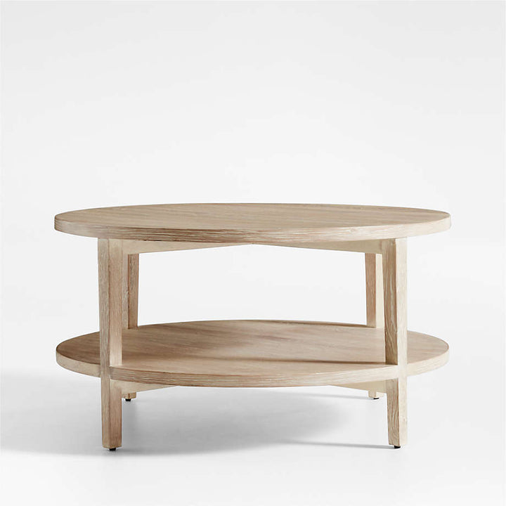Clairemont Round Natural Coffee Table