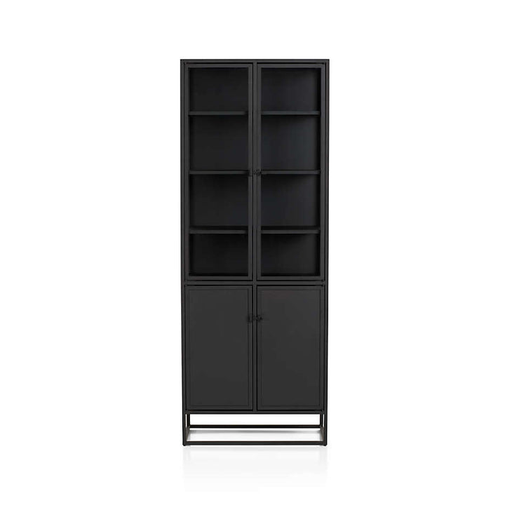Casement Black Tall Cabinet